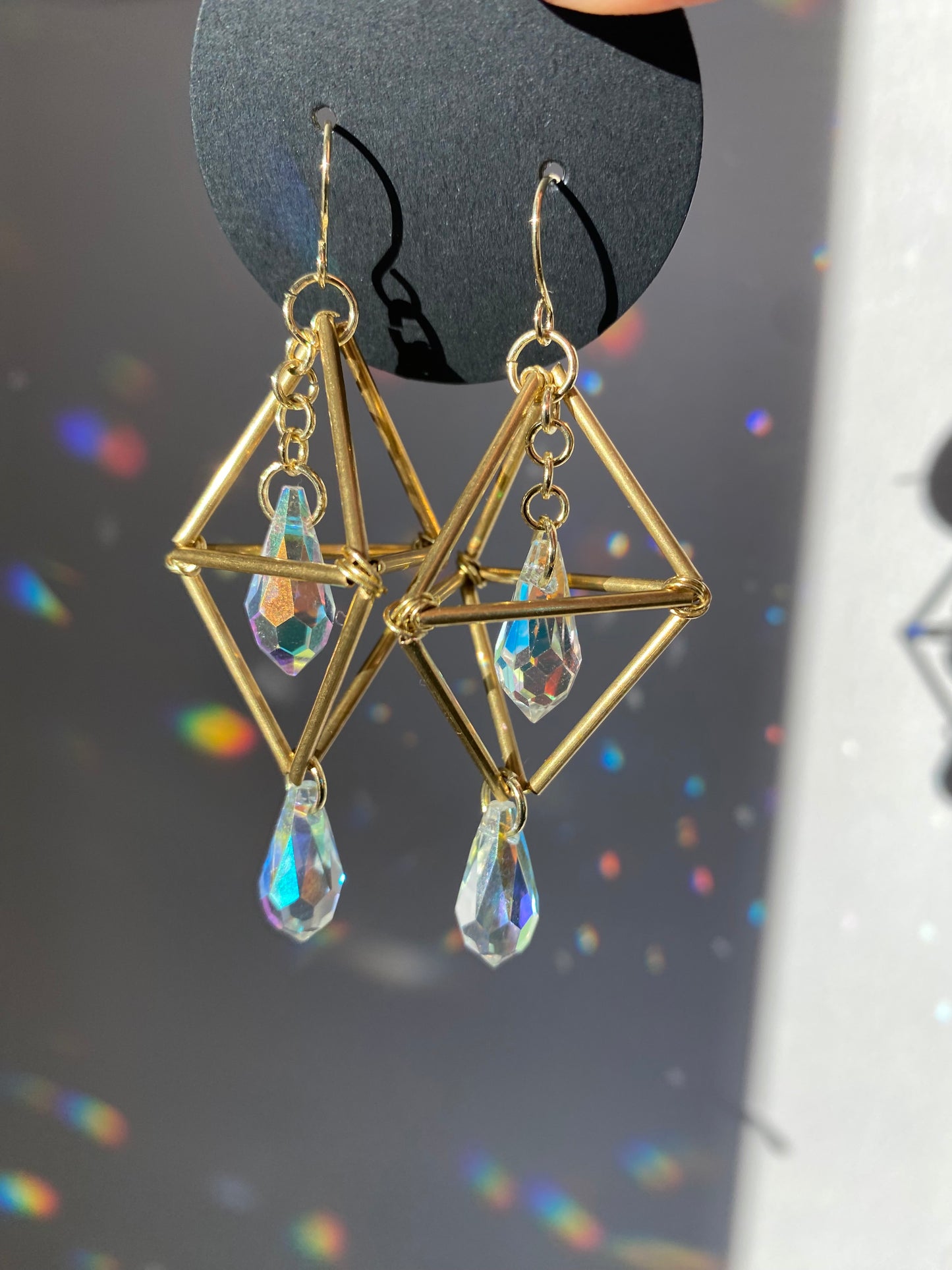 Mini mini sun catcher earrings