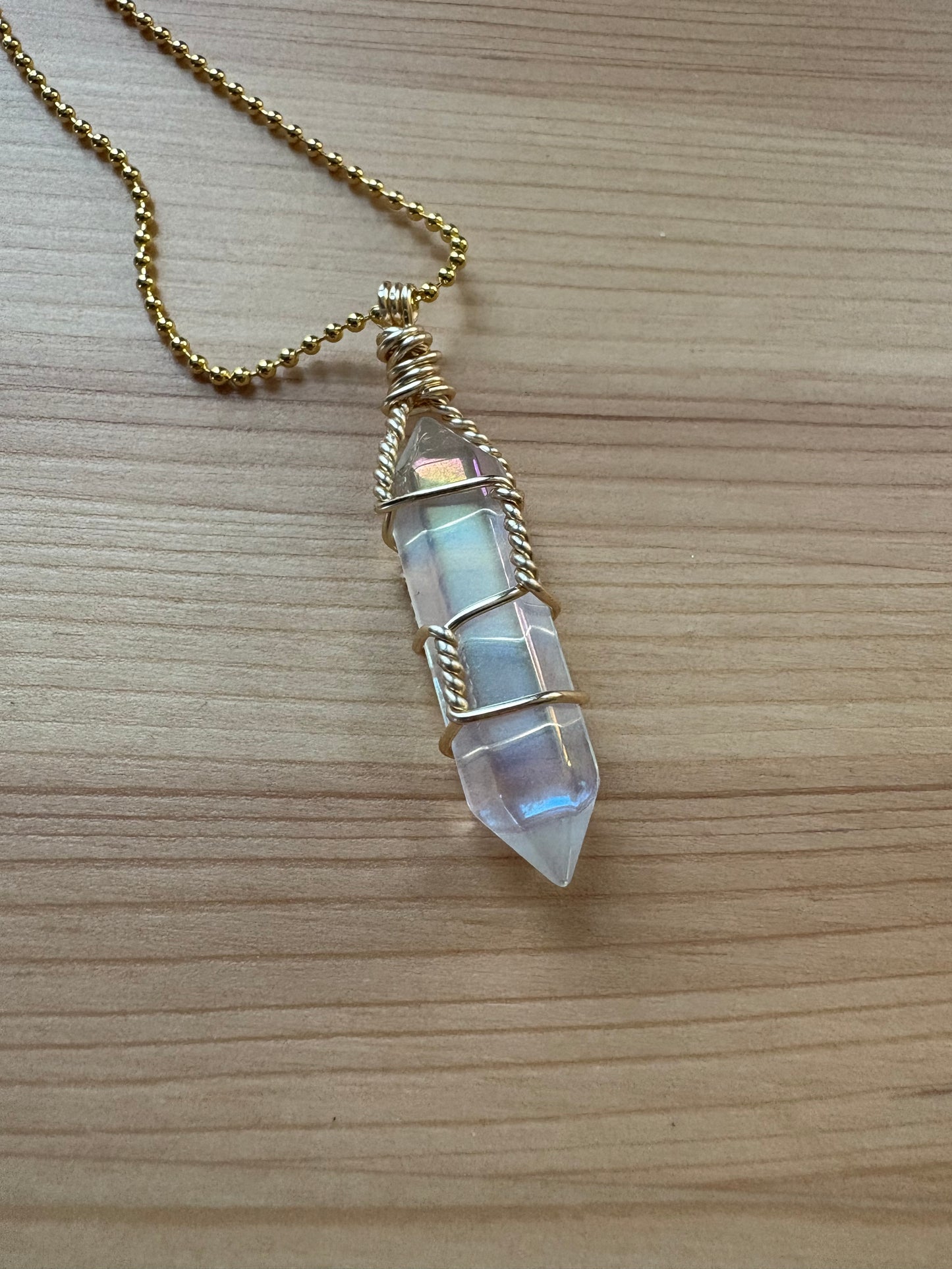 Crystal necklaces