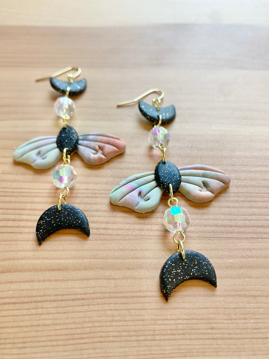 Butterfly phases sun catchers earrings